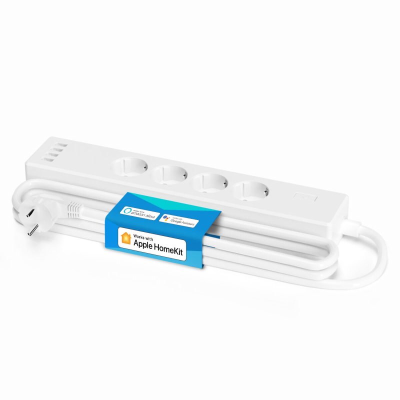 MERO MSS425F Smart Wi-Fi Power Strip | 4 AC +4 USB