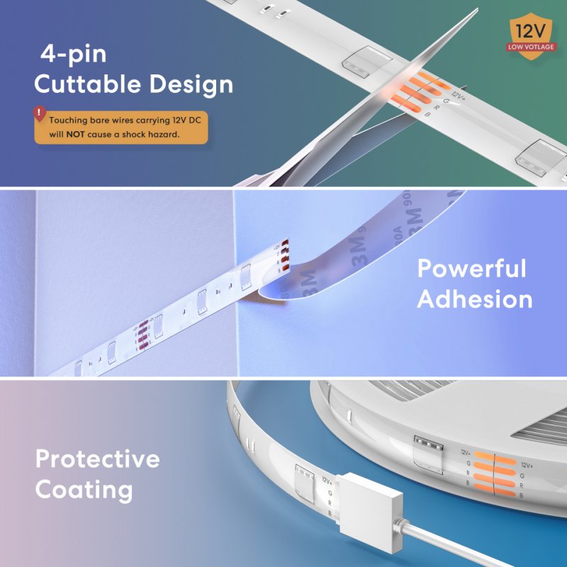 MERO MSL320 Smart WiFi LED Strip RGB 10M