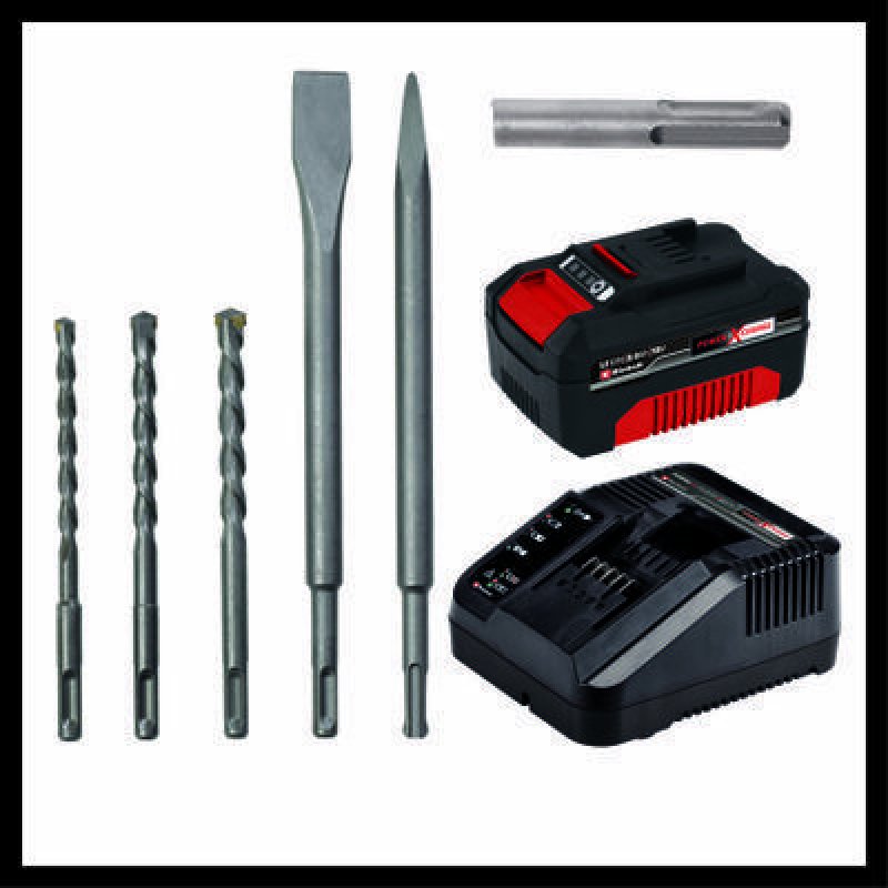 Einhell HEROCCO Kit +5 SDS Plus