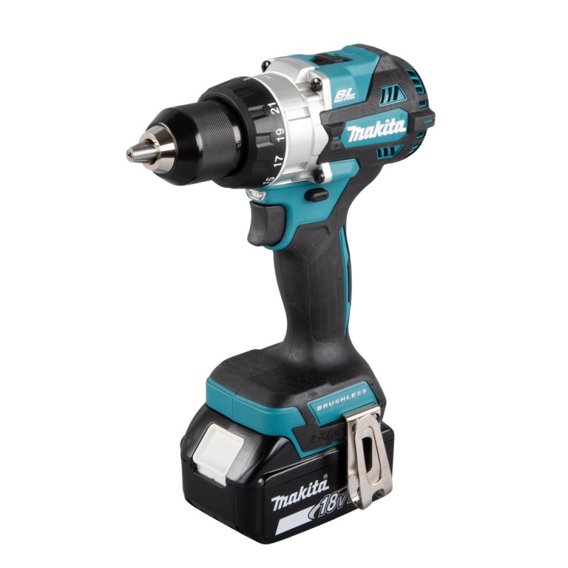 Makita DDF486RTJ perceuse 2100 tr/min 2,6 kg Noir, Bleu