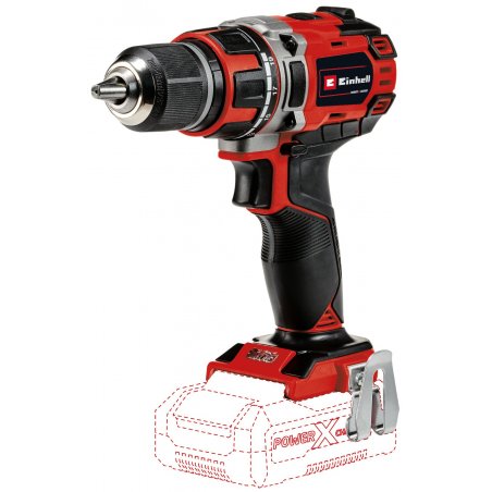 Einhell TE-CD 18/50 Li BL Solo 1800 tr/min Sans clé 1,14 kg