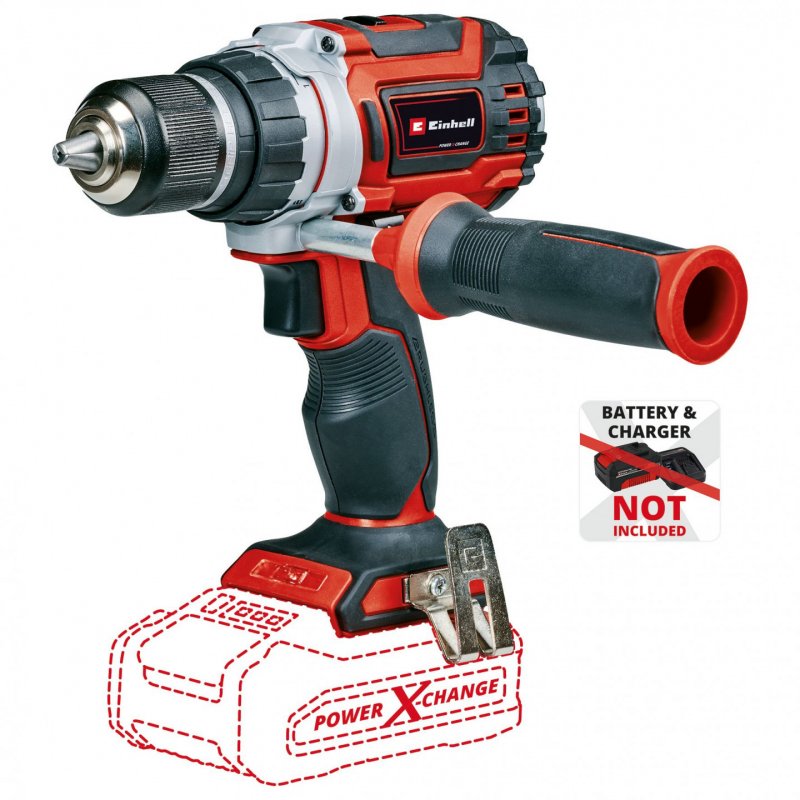 Einhell TP-CD 18/60 Li BL - Solo 2000 RPM 1.3 kg Black, Grey, Red