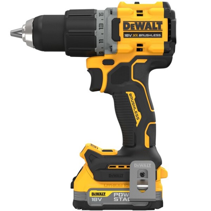 DeWALT DCD800E2T-QW perceuse 2000 tr/min 1,28 kg Noir, Jaune