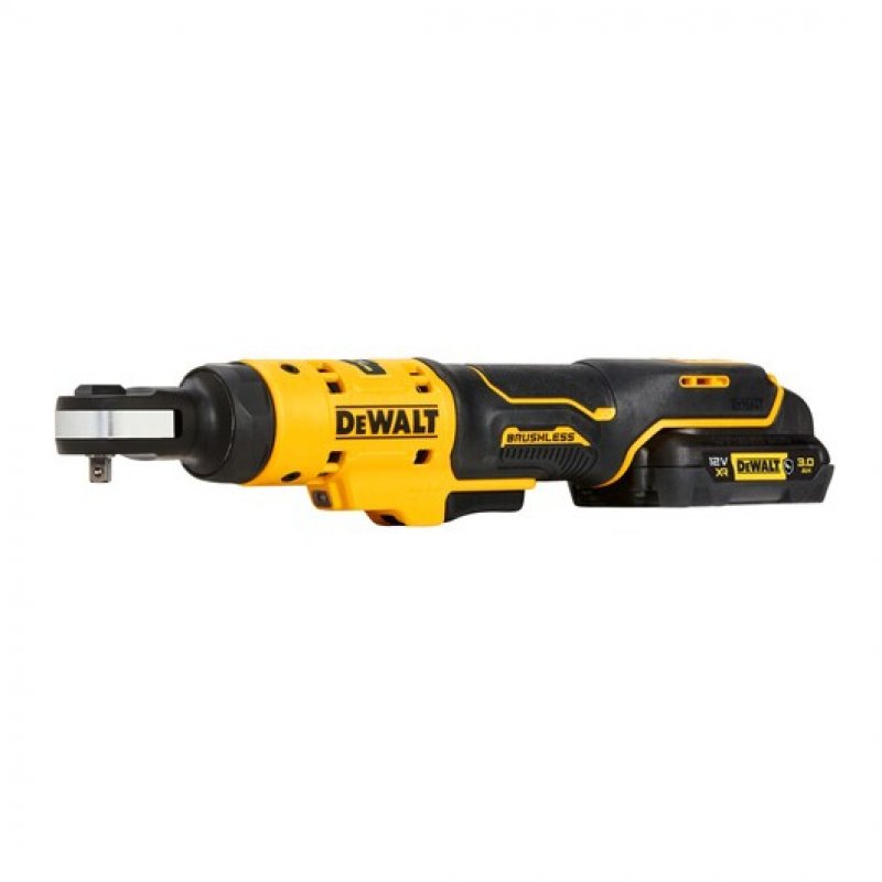 DeWALT DCF504L1G-QW clé pneumatique 1/4" 250 tr/min 54 N·m Noir, Jaune 12 V
