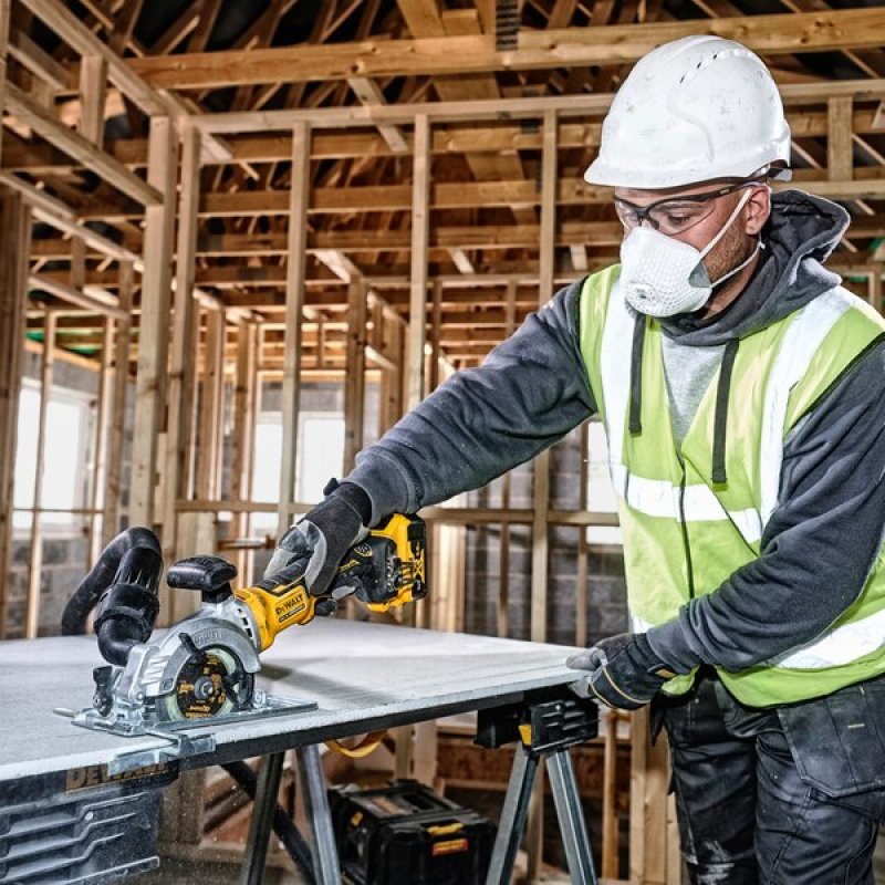 DeWALT DCS571NT-XJ scie circulaire portative 11,5 cm Jaune 4500 tr/min