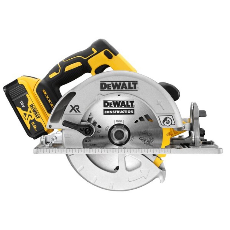 DeWALT DCS572NT scie circulaire portative 18,4 cm Jaune 5500 tr/min