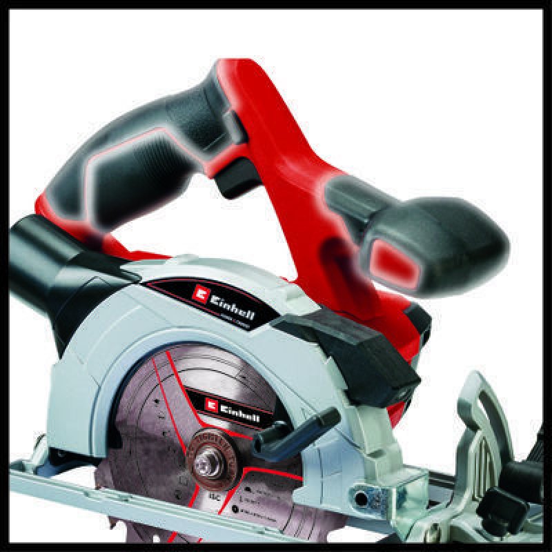 Einhell TE-CS 18/150 Li - Solo 15 cm Noir, Rouge 4200 tr/min