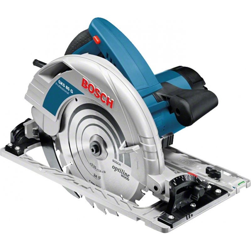 Bosch GKS 85 G + FSN 1400 23,5 cm Noir, Bleu 5000 tr/min 2200 W