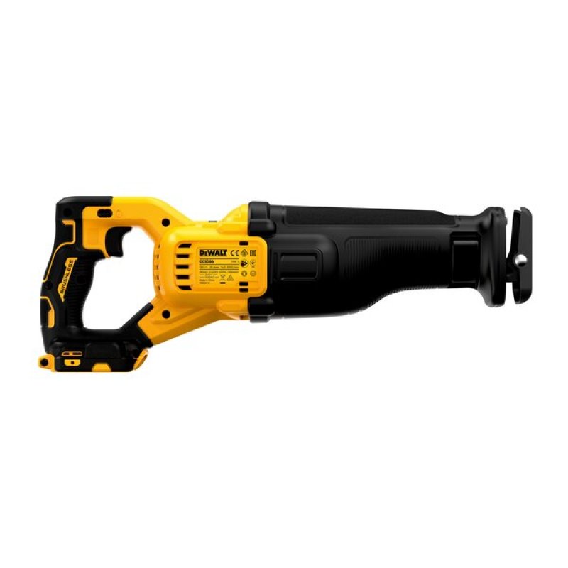 DeWALT DCS386NT-XJ Scies alternatives 3000 spm Noir, Jaune