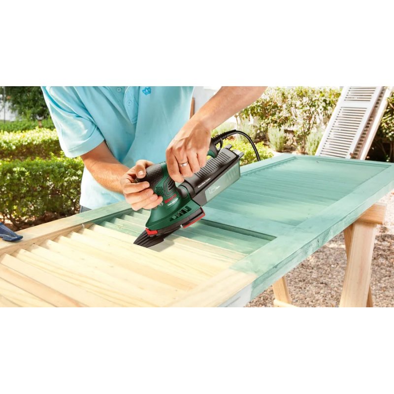 Bosch PSM 200 AES Ponceuse multi usages 26000 tr/min Noir, Vert 200 W