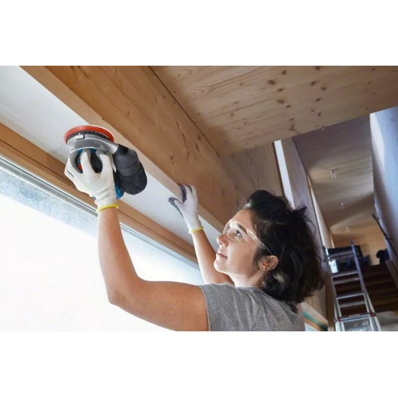 Bosch GEX 18V-125 Professional Random orbital sander 10000 RPM 20000 OPM Black, Blue, Grey, Red