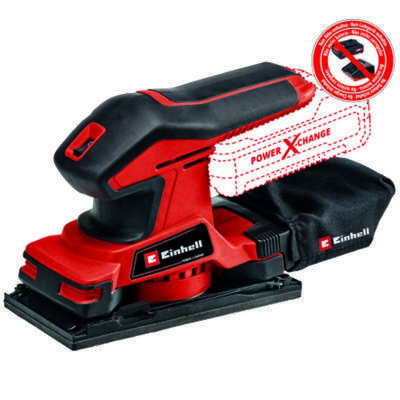 Einhell TC-OS 18/187 Li Solo Meuleuse droite Noir, Rouge