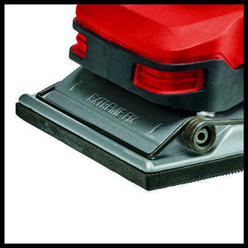 Einhell TE-OS 18/230 Li Solo Ponceuse à feuille abrasive 11000 tr/min 22000 OPM Noir, Rouge