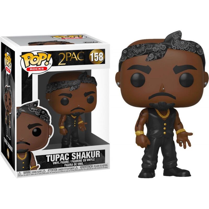 FUNKO Pop Rocks: Tupac - Vest W/Bandana