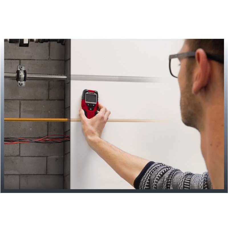 Einhell TC-MD 50 digital multi-detector Live cable, Metal, Wood