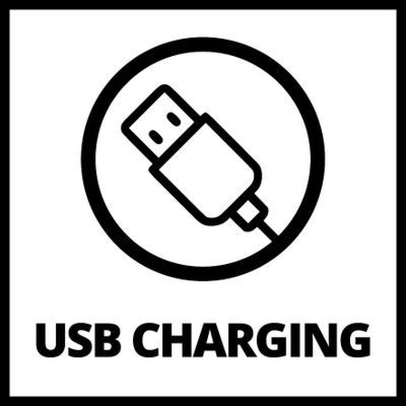 Einhell TC-SR 18 Li BT - Solo Noir, Rouge 3 W