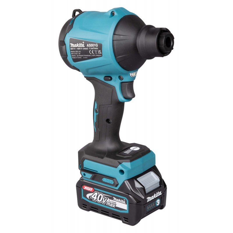 Makita AS001GZ air blower/dryer Cordless dust blower 1.1 m³/min Black, Blue