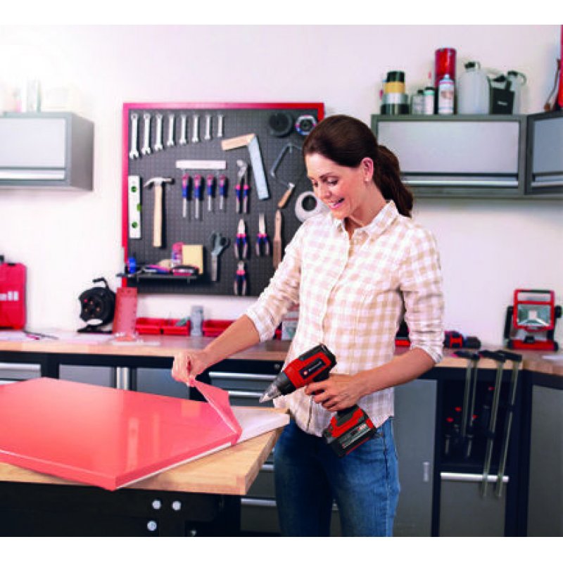 Einhell TE-HA 18 Li Hot air gun 200 l/min 550 °C Black, Red