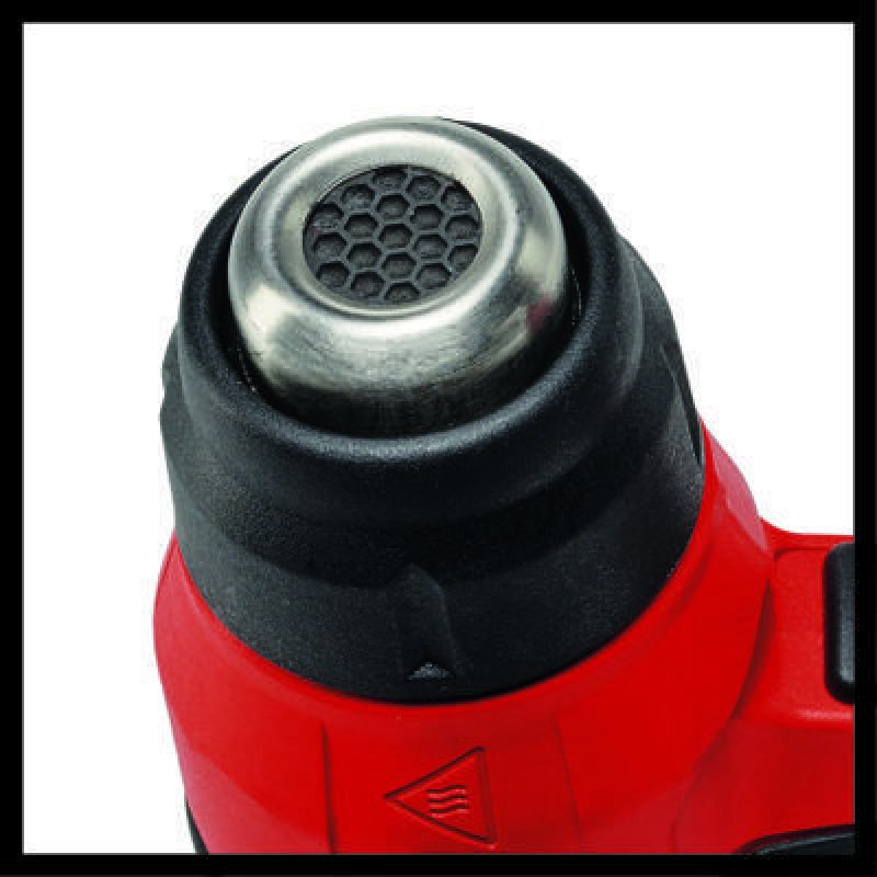 Einhell TE-HA 18 Li Pistolet d’air chaud 200 l/min 550 °C Noir, Rouge