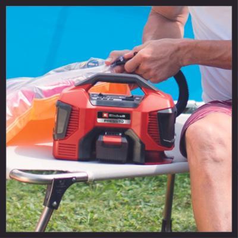 Einhell PRESSITO 18/21 compresseur pneumatique 21 l/min Batterie