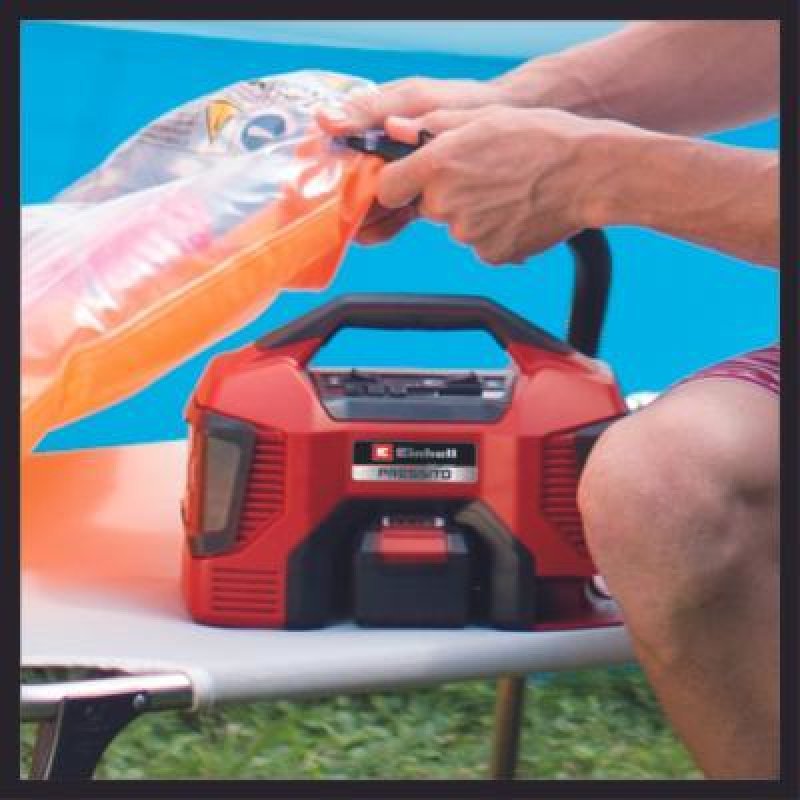 Einhell PRESSITO 18/21 compresseur pneumatique 21 l/min Batterie