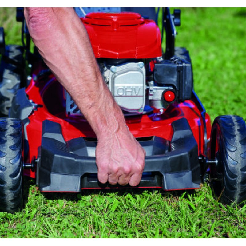 Einhell GC-PM 51/3 S HW-E tondeuse à gazon Marcher derrière un tracteur tondeuse Essence Noir, Rouge