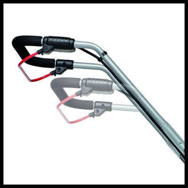 Einhell GE-CM 18/33 Li (1x4,0Ah) tondeuse à gazon Marcher derrière un tracteur tondeuse Batterie Noir, Rouge