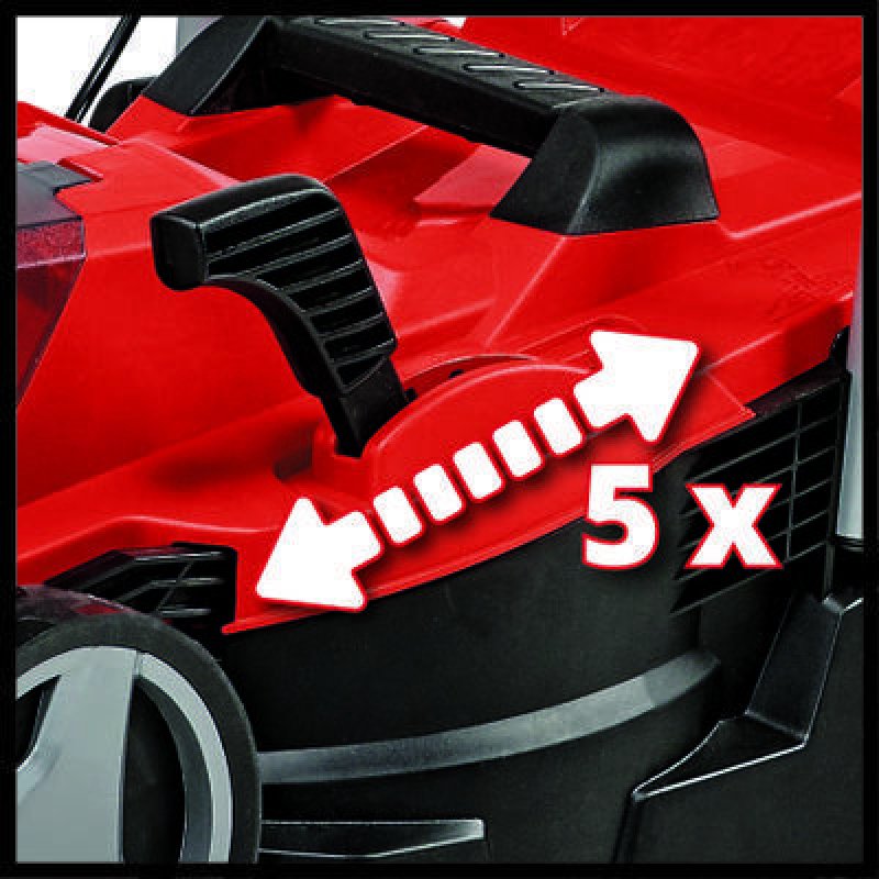 Einhell GE-CM 18/33 Li-Solo lawn mower Walk behind lawn mower Battery Black, Red