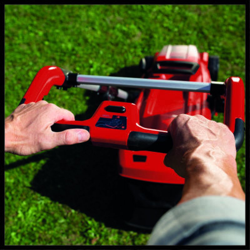 Einhell GE-CM 36/41 Li - Solo tondeuse à gazon Marcher derrière un tracteur tondeuse Batterie Noir, Rouge