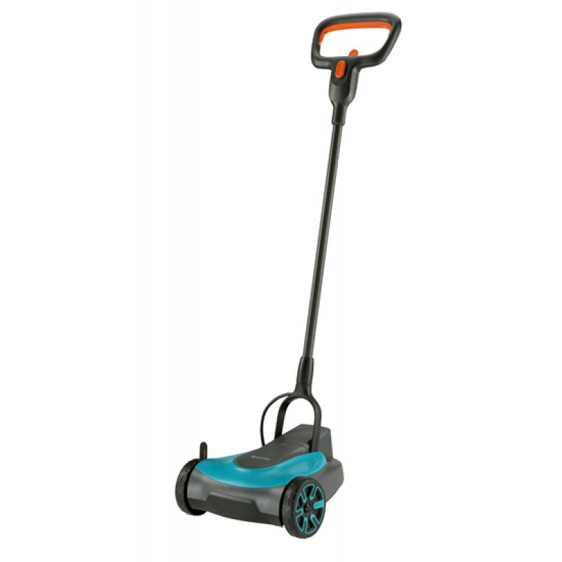 Gardena HandyMower tondeuse à gazon Tondeuse à gazon poussée Batterie Noir, Bleu, Orange