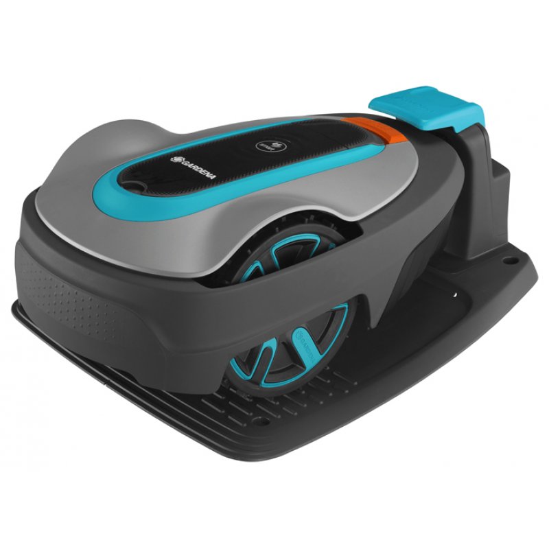 Gardena SILENO city 600 tondeuse à gazon Tondeuse à gazon robot Batterie Bleu, Gris