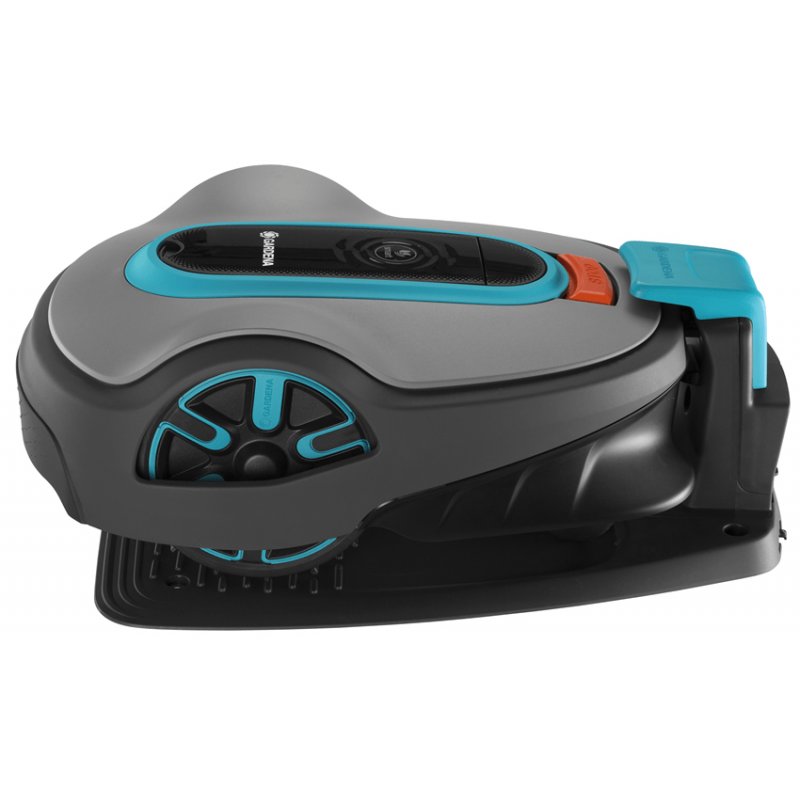 Gardena smart SILENO life lawn mower Robotic lawn mower Battery Black, Blue, Grey