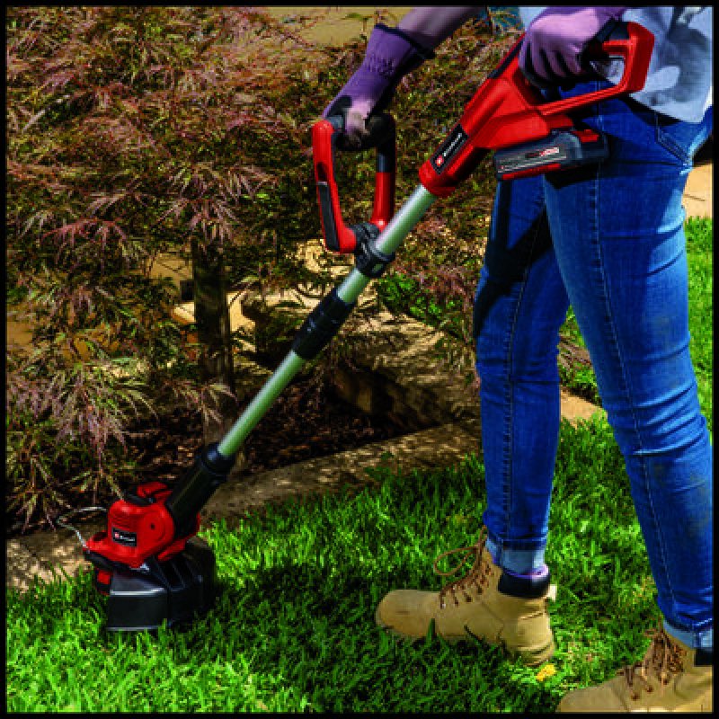 Einhell GE-CT 18/28 Li-Solo 28 cm Batterie Noir, Rouge