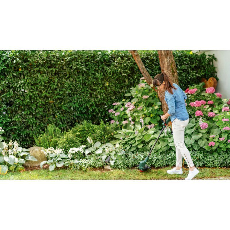 Bosch EasyGrassCut 18V-26 26 cm Battery Black, Green