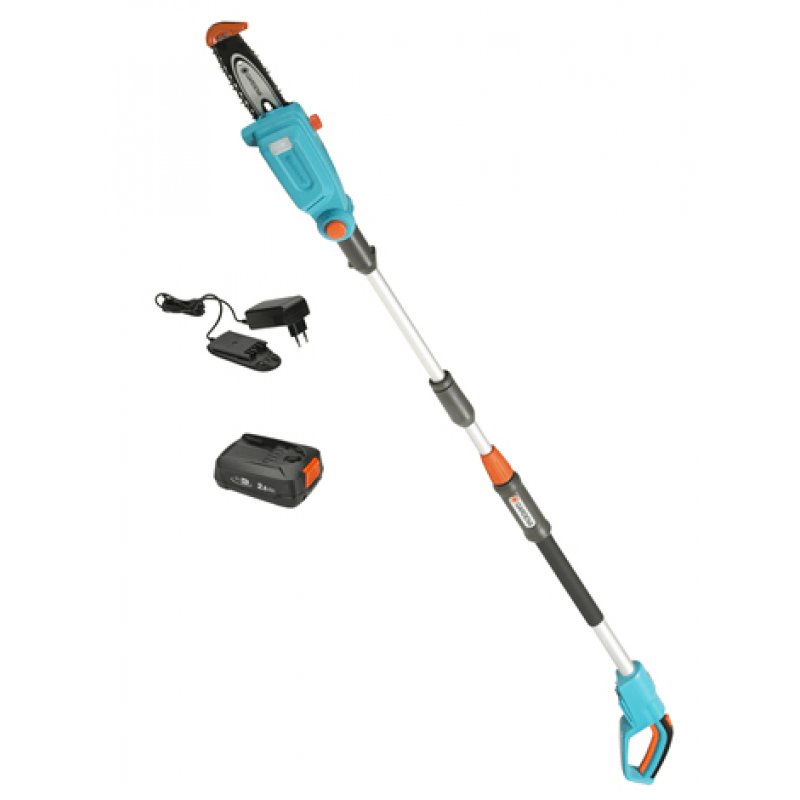 Gardena TCS 20 / 18V P4A 5 cm Lithium-Ion (Li-Ion) Noir, Bleu, Orange
