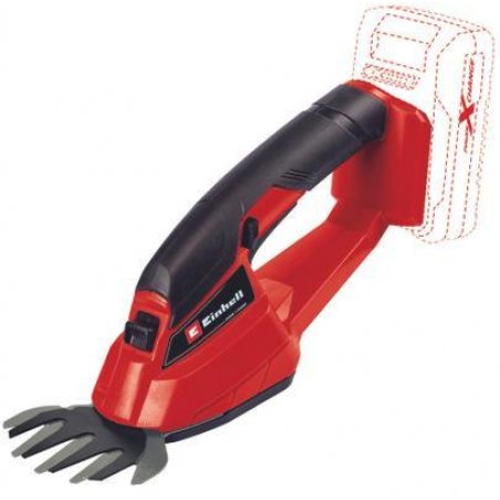 Einhell GE-CG 18/1 Li-Solo cisaille sans fil 10 cm 18 V Lithium Noir, Rouge