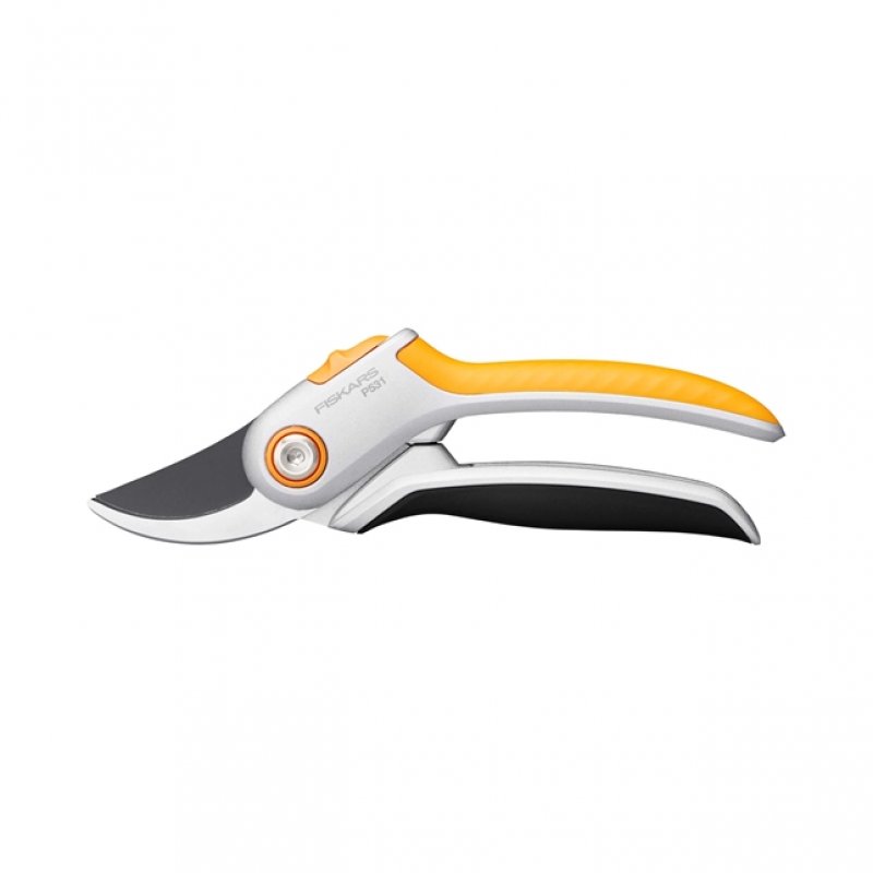 Fiskars Plus P531 pruning shears Bypass Black, Orange