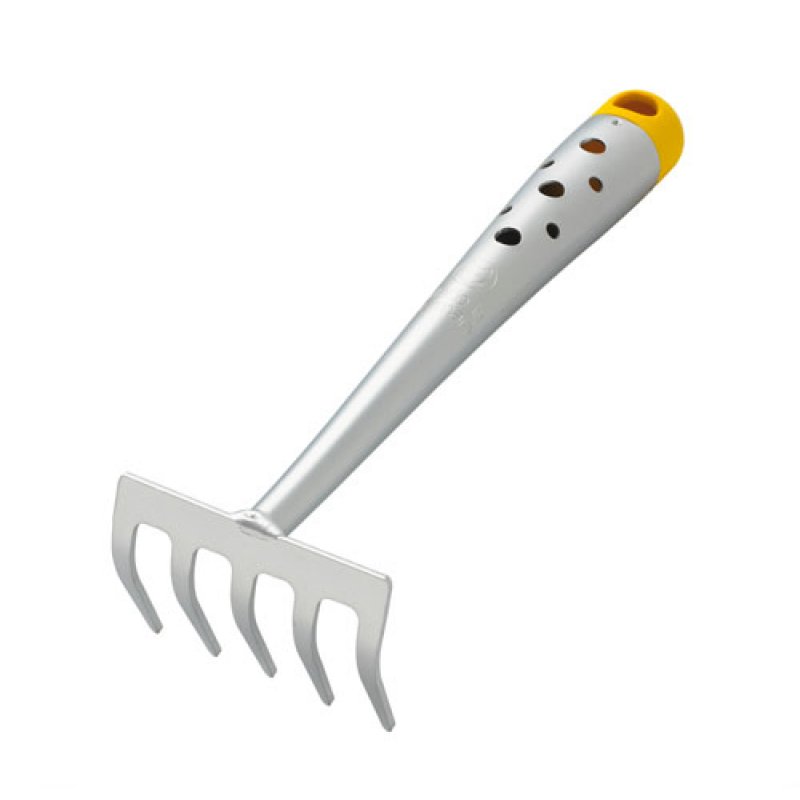 WOLF-Garten LJ-Z Râteau de jardin Acier inoxydable, Jaune