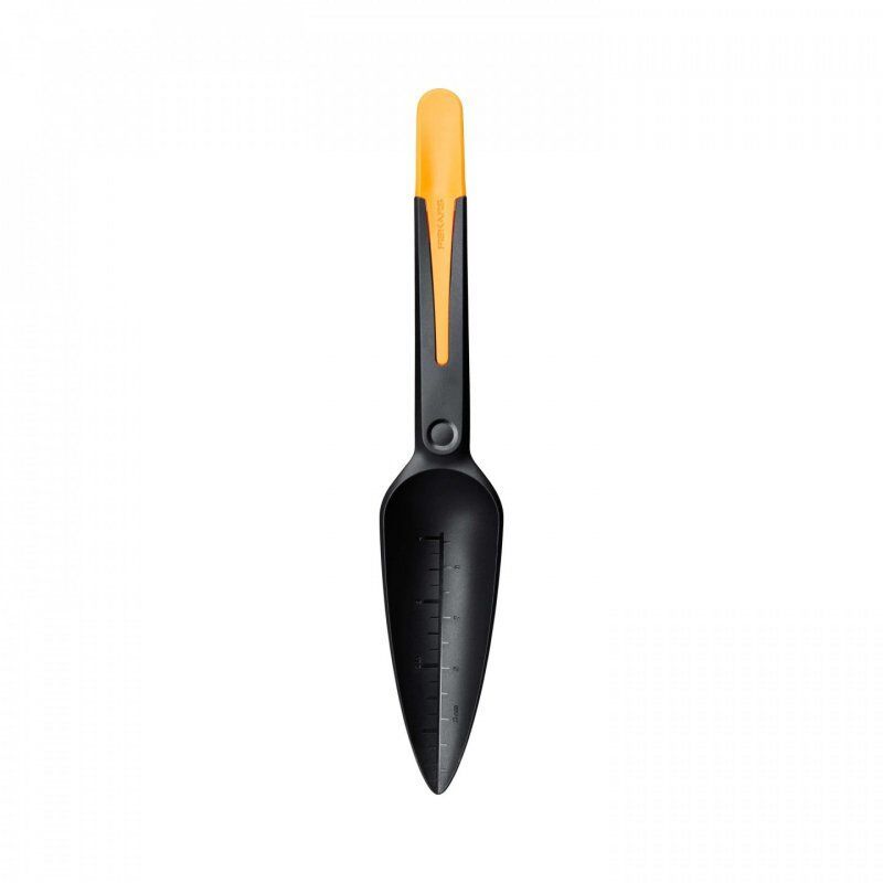 Fiskars 1057641 pelle et pioche Transplantoir Noir, Marron