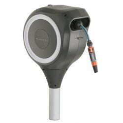 Gardena RollUp Ground-standing reel Automatic Black, Grey