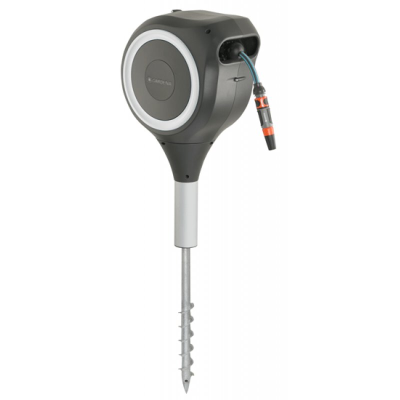 Gardena RollUp Ground-standing reel Automatic Black, Grey