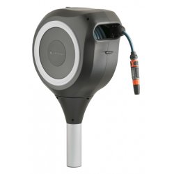 Gardena RollUp Ground-standing reel Automatic Black, Grey