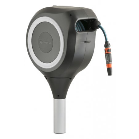 Gardena RollUp Ground-standing reel Automatic Black, Grey