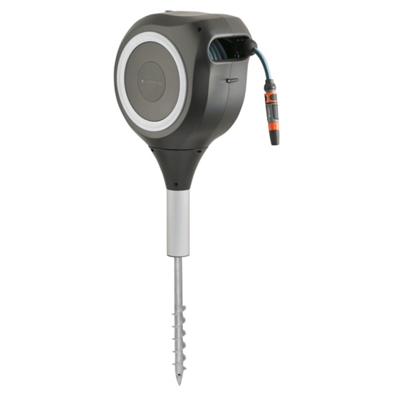 Gardena RollUp Ground-standing reel Automatic Black, Grey