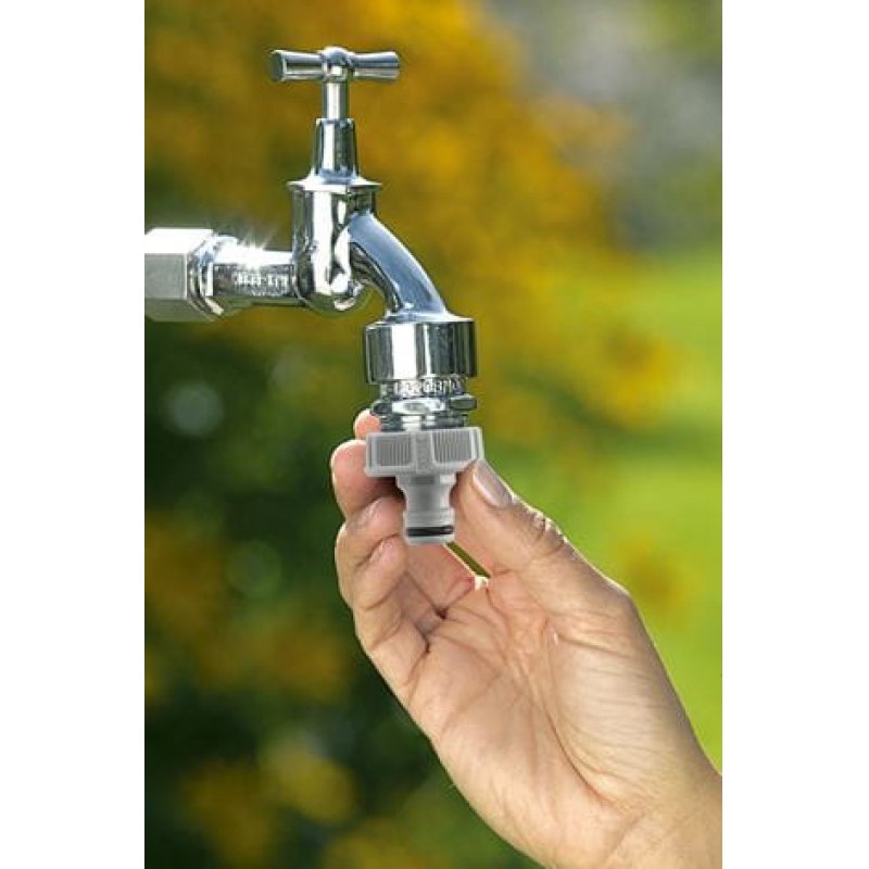 Gardena 18222-20 raccord des tuyaux d'eau Connecteur de robinet Gris 1 pièce(s)