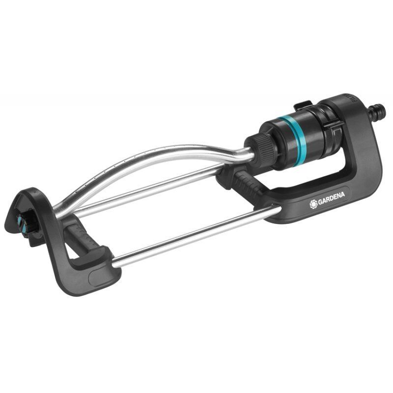 Gardena 18920-20 arroseur Système d'aspersion d'eau oscillant Noir, Argent