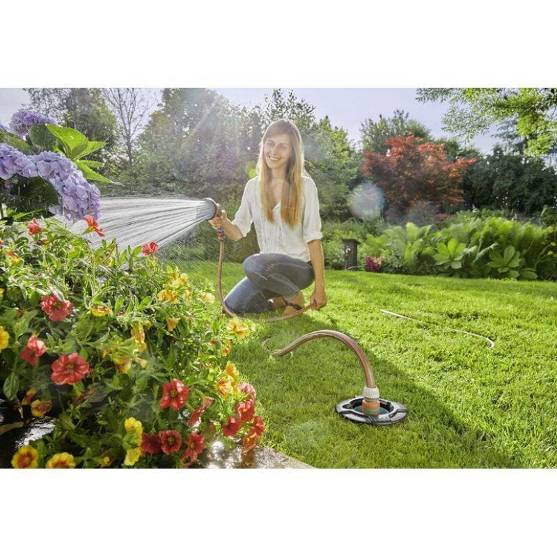 Gardena 8266-20 raccord des tuyaux d'eau Connecteur de robinet Noir, Bleu 1 pièce(s)