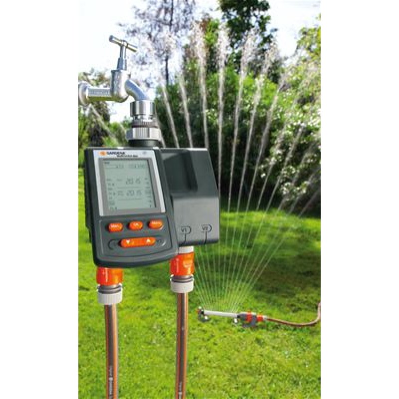 Gardena 1874-20 programmateur d'arrosage Noir Minuterie d'arrosage numérique