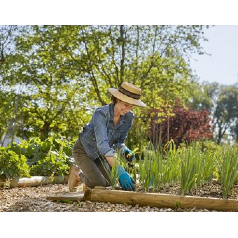 Gardena 11510-20 protective handwear Gardening gloves Black, Blue Elastane, Nitril, Polyester