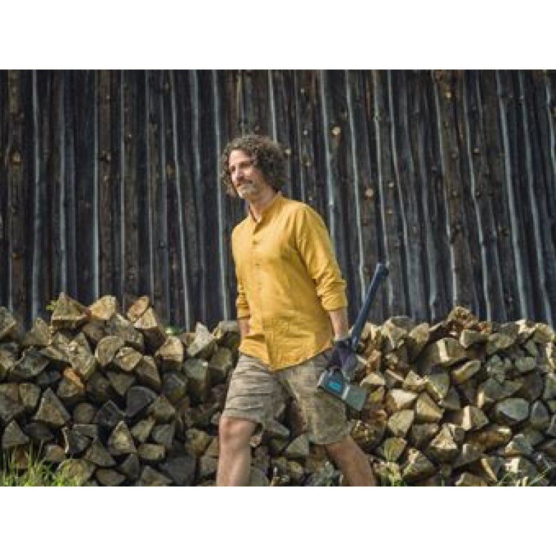 Gardena 11521-20 Gant de protection Gants de jardin Noir, Bleu, Gris Coton, Elastane, Nylon, Polyester, Polyuréthane, C